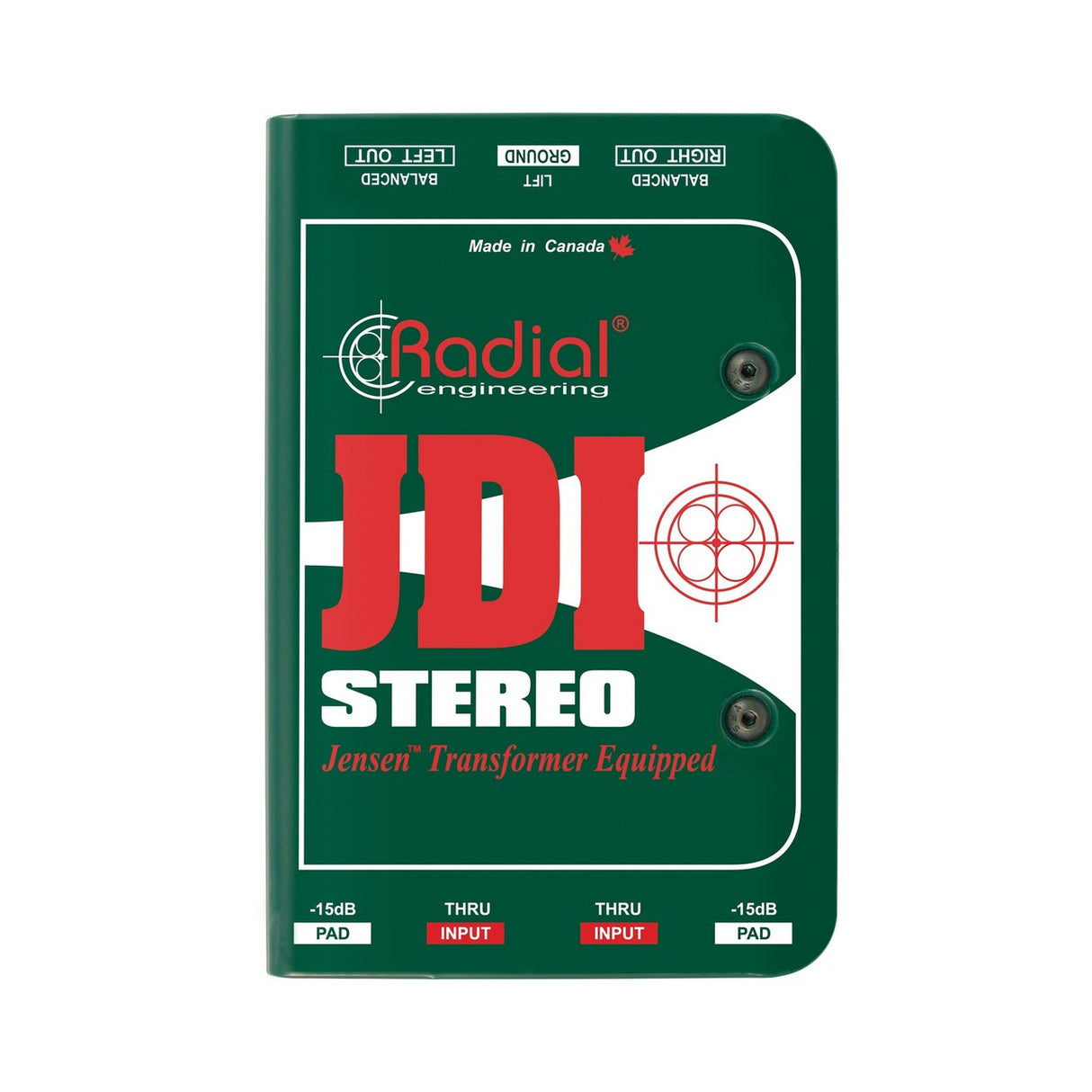 Radial JDI Stereo Passive Direct Box