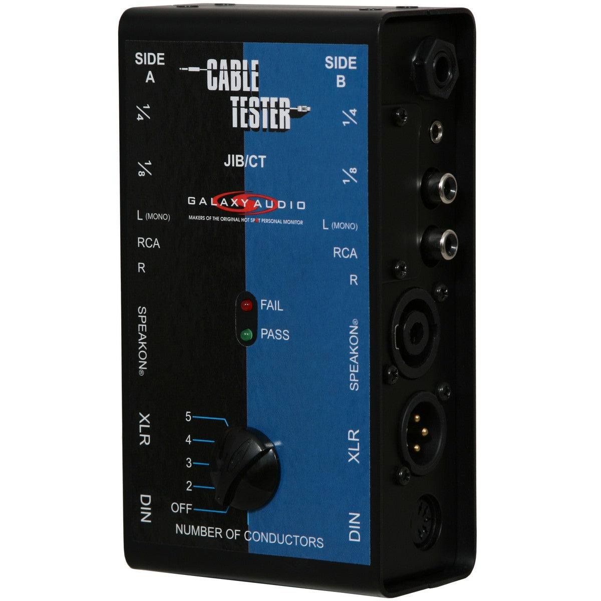 Galaxy Audio JIB/CT Jacks in the Box Cable Tester