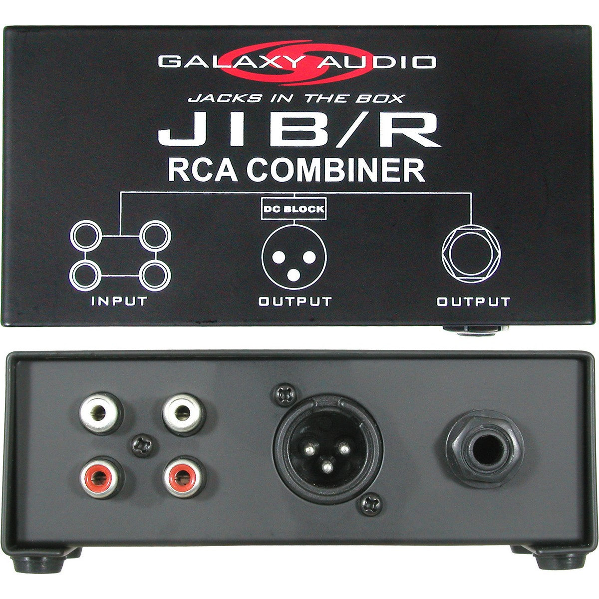 Galaxy Audio JIBR Jacks in the Box RCA Combiner