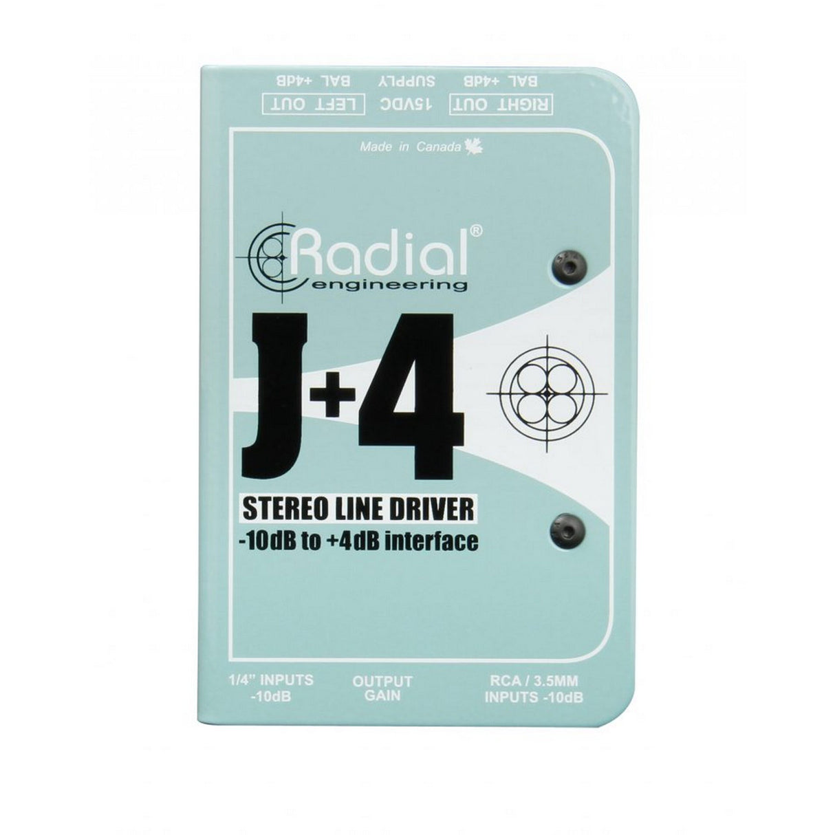 Radial J+4 Stereo Preamp Line Driver