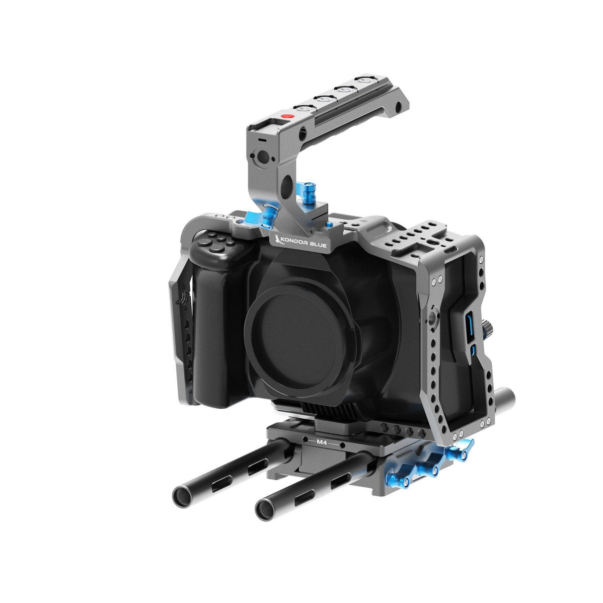 Kondor Blue Blackmagic Pocket 6K Pro Base Rig, Black