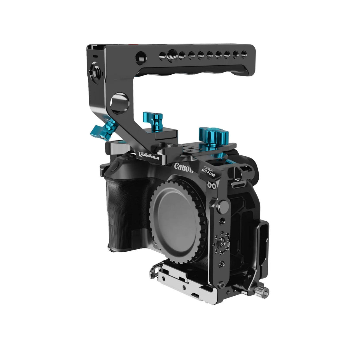 Kondor Blue Arca Cage with Top Handle for Canon R7, Space Gray