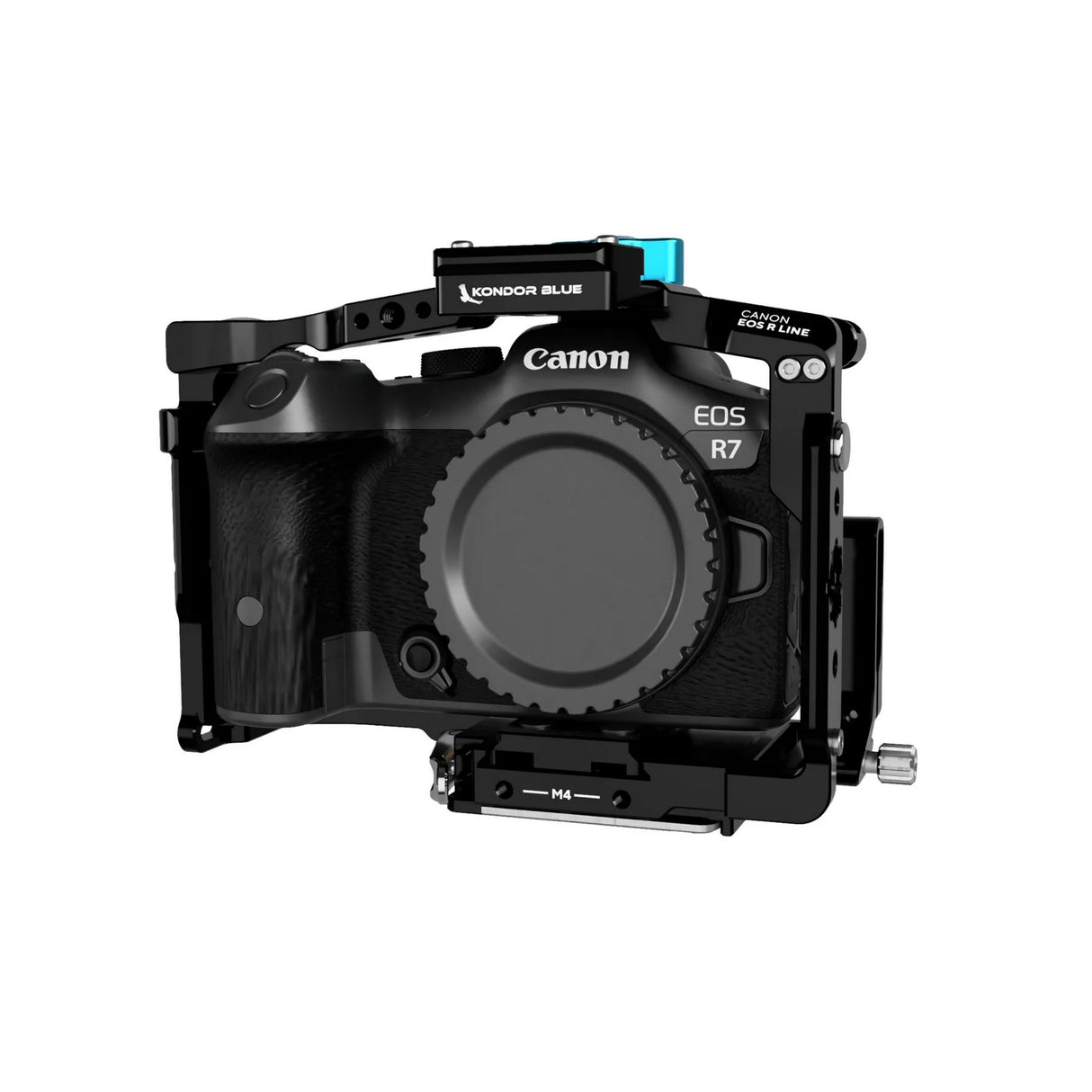 Kondor Blue Arca Cage without Handle for Canon R7, Raven Black