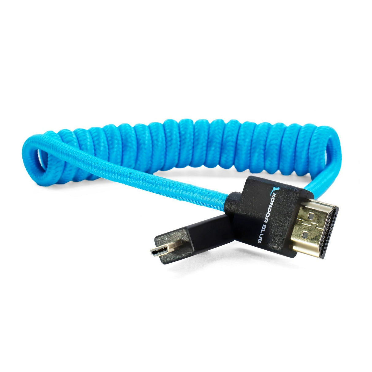 Kondor Blue MC-FHDMI-12 12-24-Inch Coiled Micro HDMI to Full HDMI