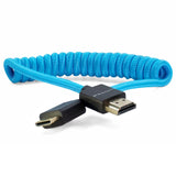 Kondor Blue MN-FHDMI-12 12-24-Inch Coiled Mini HDMI to Full HDMI