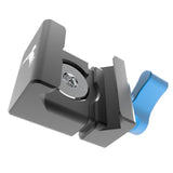 Kondor Blue Anti Twist NATO Clamp, Space Gray