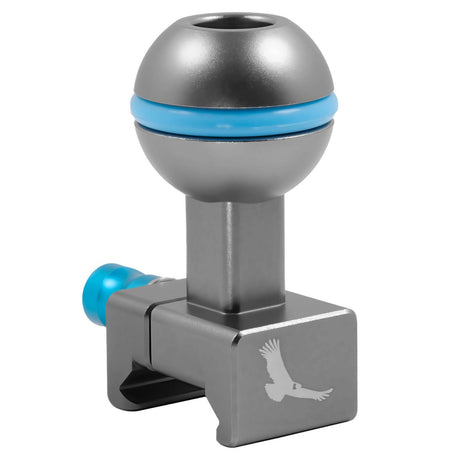Kondor Blue NATO Clamp to Ball Head for Magic Arms - Gray