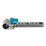 Kondor Blue RED Raptor Top NATO Rail and Rod Clamp, Space Gray