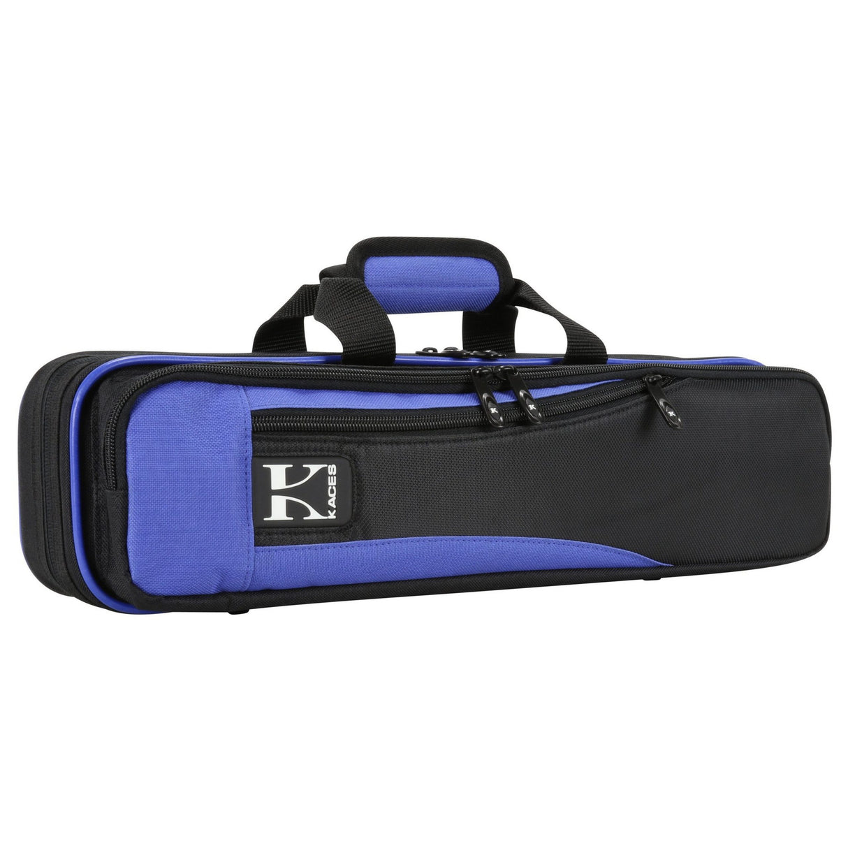 Kaces KBO-FLBL Lightweight Hardshell Flute Case, Blue