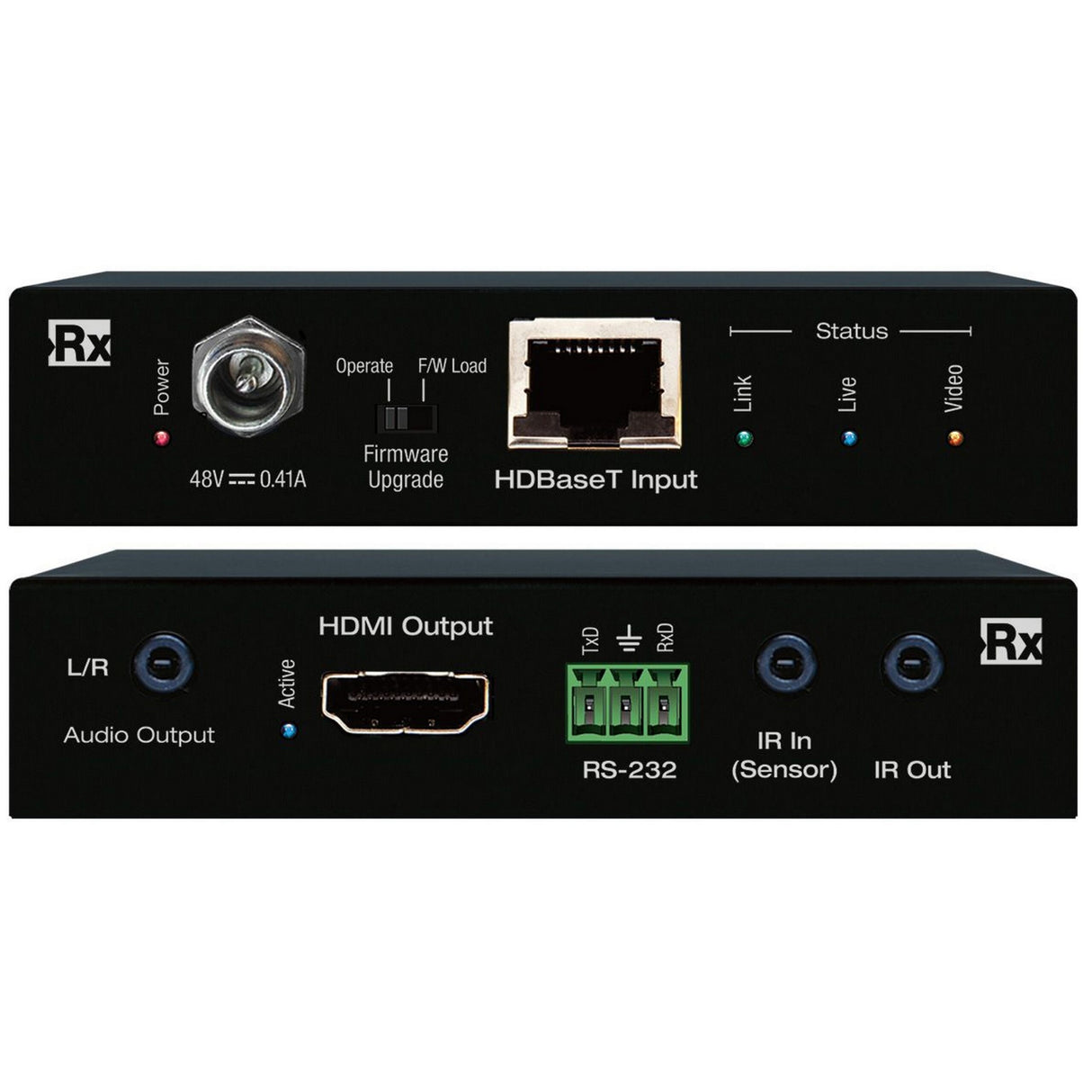 Key Digital KD-X40MRX 4K/18G 40m HDBaseT Receiver