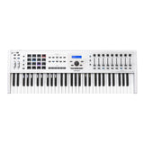 Arturia KeyLab MkII 61 MIDI Controller, White (Used)