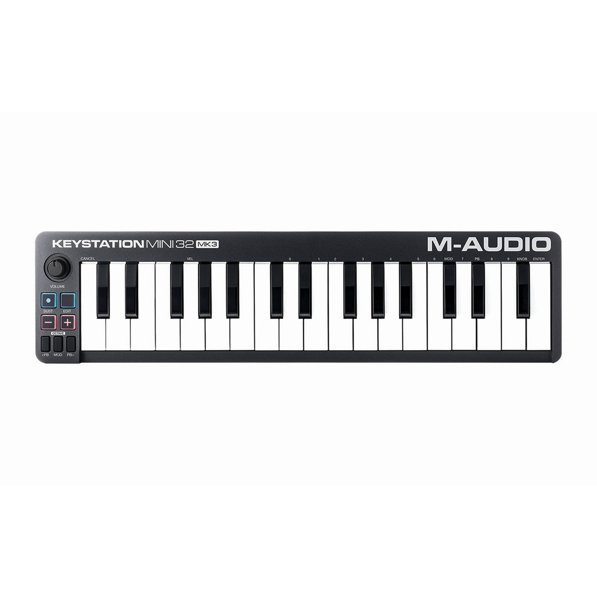 M-Audio Keystation Mini 32 MK3 Ultra Portable 32-Key Mini USB MIDI Keyboard Controller