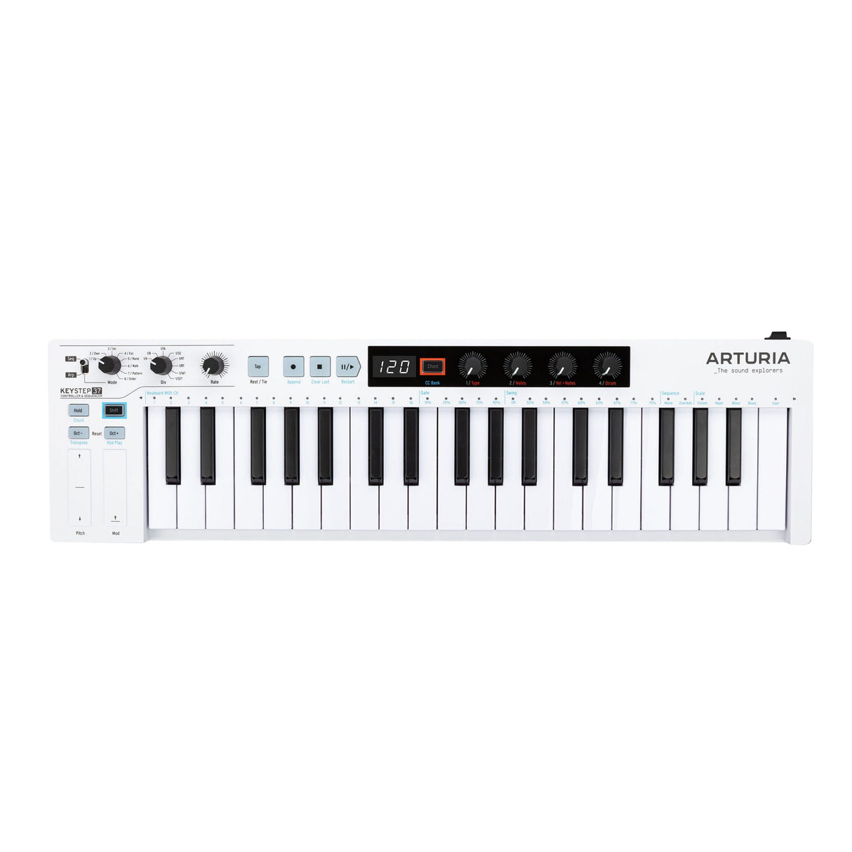 Arturia KeyStep 37 Portable Keyboard Controller with Sequencer/Arppegiator and CV-Gate