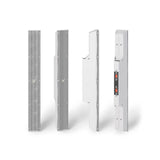 K-Array Kobra-KK52 I Variable Beam Stainless Steel Line Array Element with 8 x 2-Inch Cones, White
