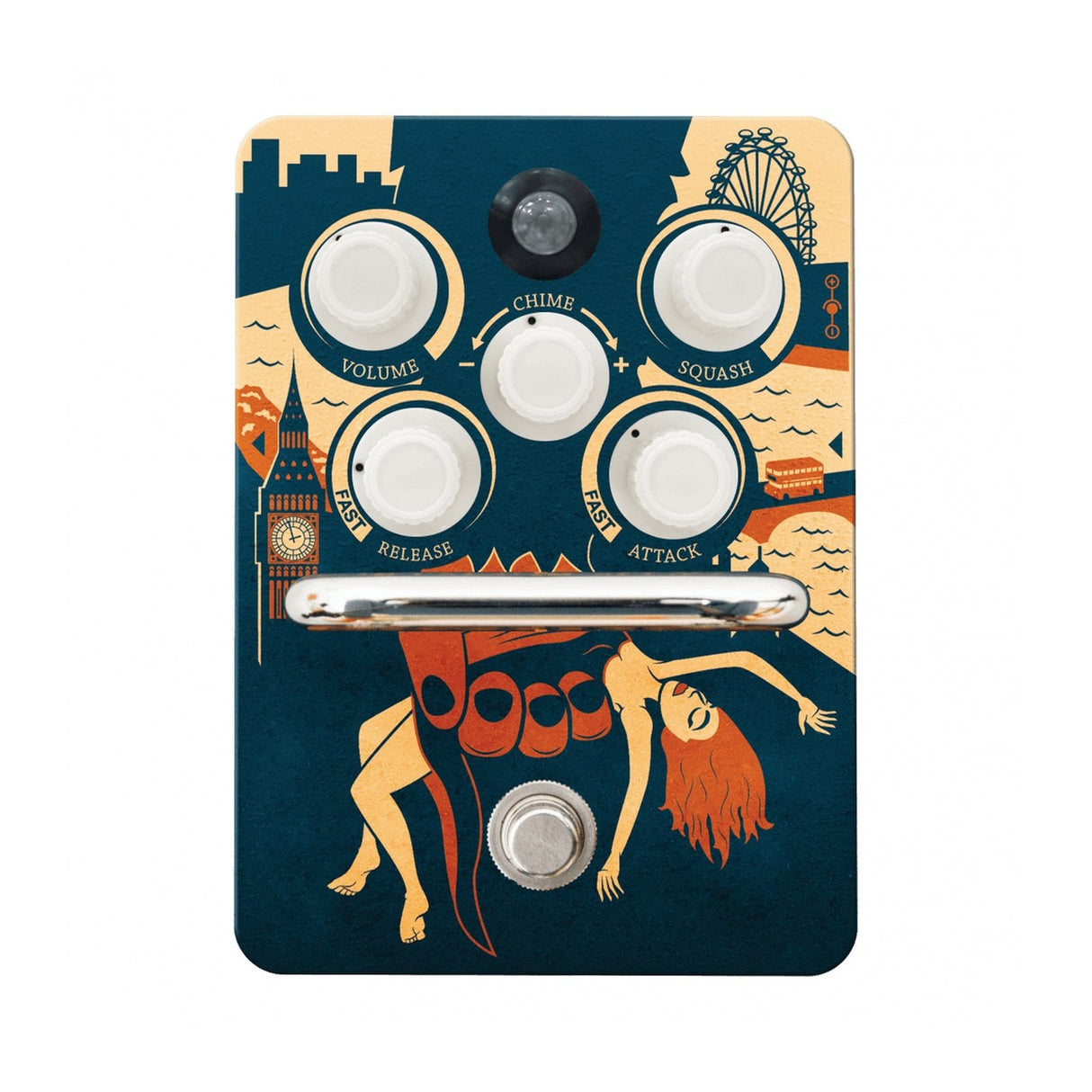Orange KONGPRESSOR | Analog Guitar Effects Compression Pedal