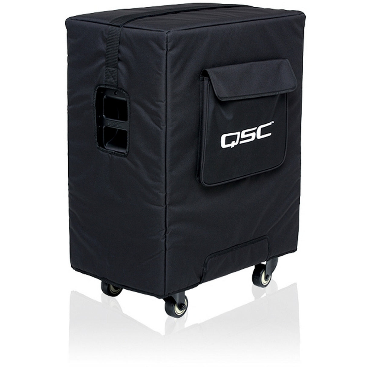 QSC KS212C-CVR | Weather Resistant Padded Nylon Bag Cover for KS212C