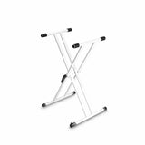 Gravity KSX 2 W Keyboard Stand X-Form, Double, White