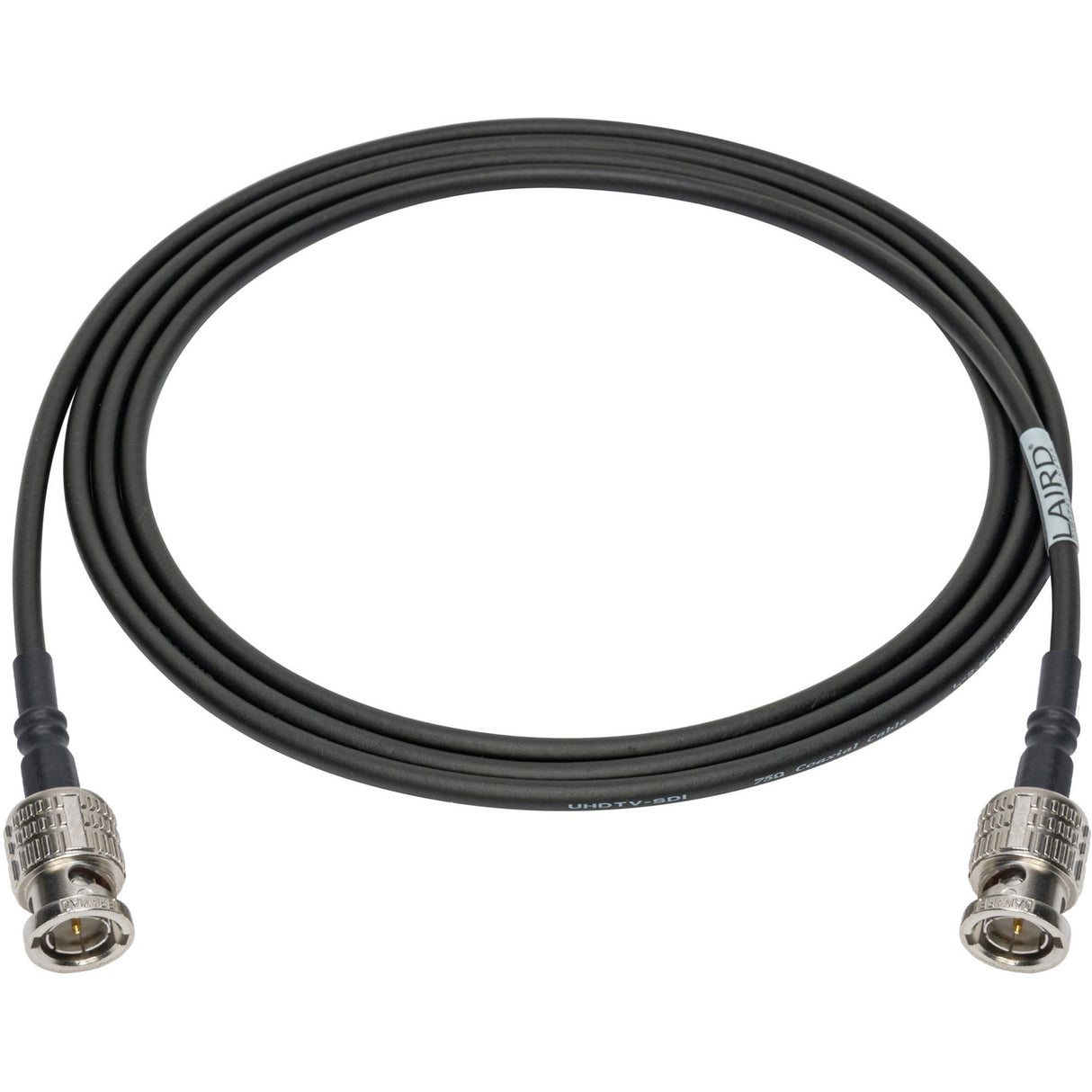 Laird L25CHWS-BB-006 L-2.5CHWS Ultra Slim 12G-SDI Cable BNC Male to Male, 6-Foot