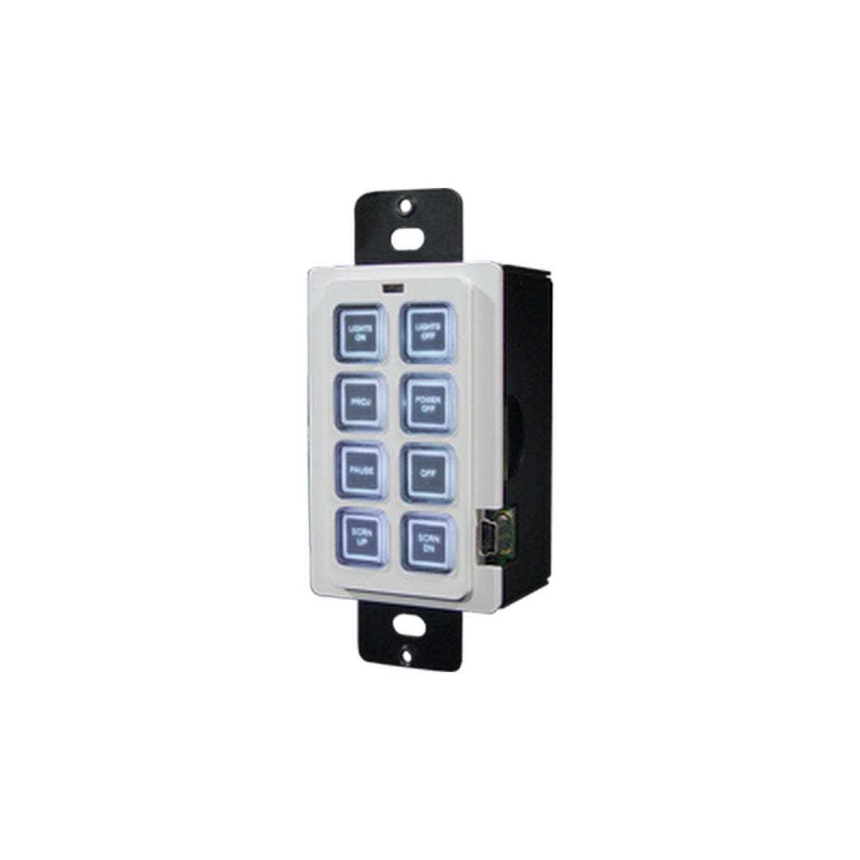 Broadata LB-KP8 8-Button Keypad Controller for LB-ICP or LBC-H/O-R-ICP