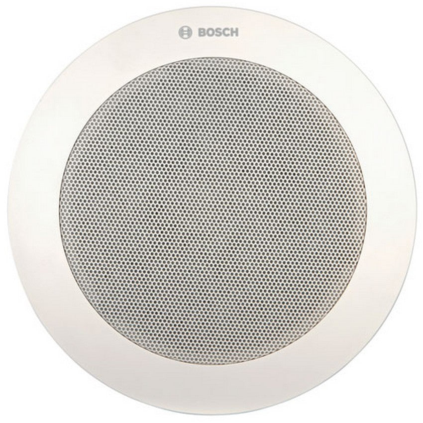 Bosch LC4-UC06E Premium 6W Ceiling Wide Angle Loudspeaker, Single Unit