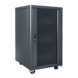 Lowell LCDR-1824 18U Configured Design Rack