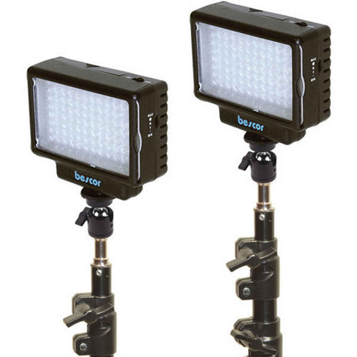 Bescor LED-70K Dual LED70 Studio Kit