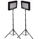 Bescor LED-95DK2 Dual 95 Bulb LED Studio Kit