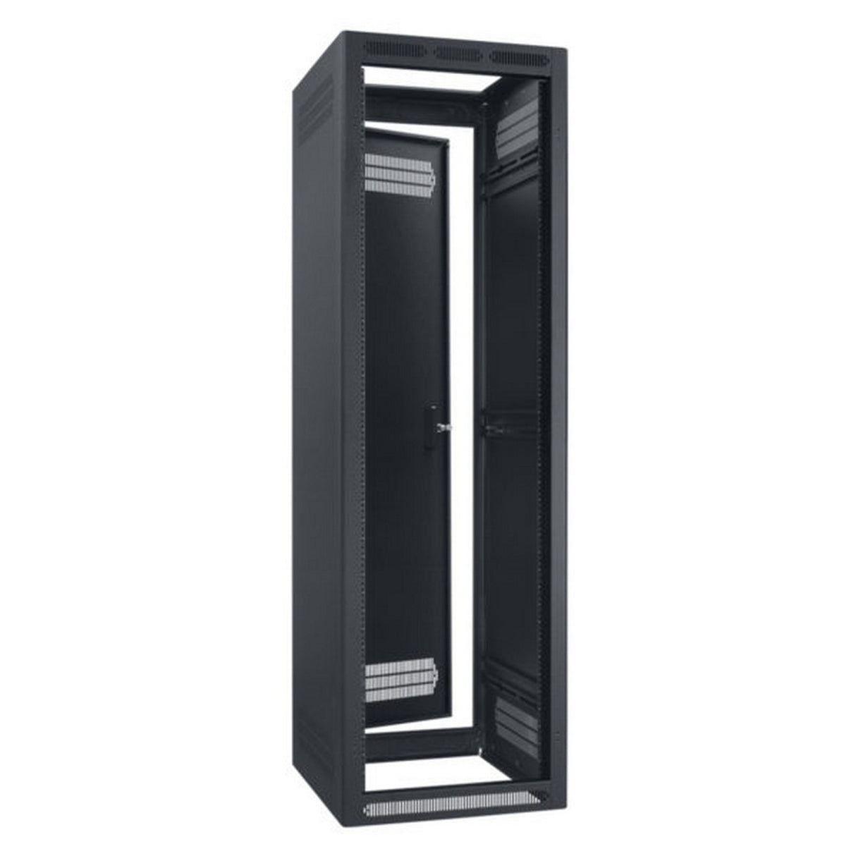 Lowell LER-4027 Enclosed Rack with Rear Door, 40 x 27 Inch