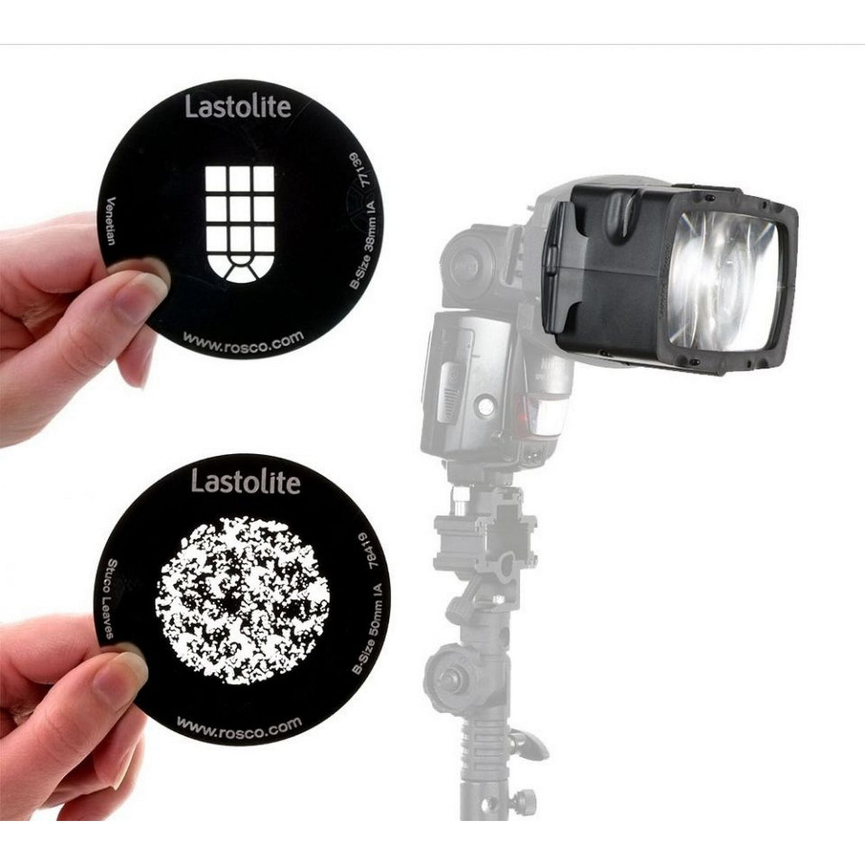 Lastolite LL LS2625 Strobo Gobo for Battery Flash