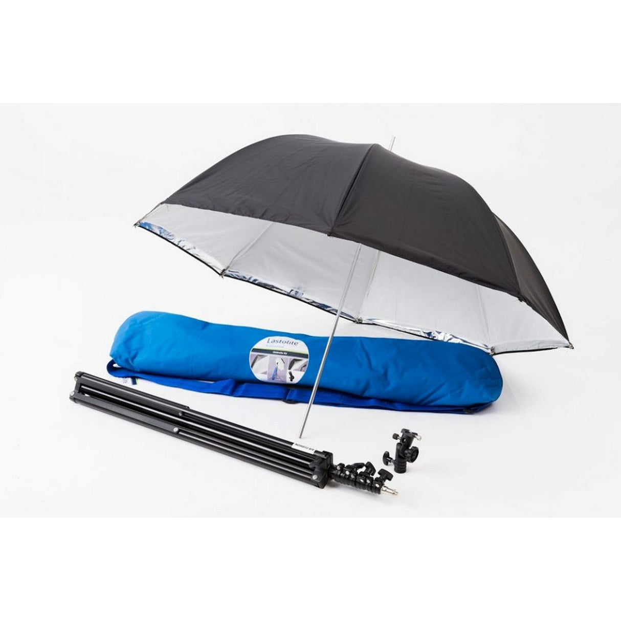 Lastolite LL LU2474F 39 Inch Umbrella Kit All-In-One with Stand, LockTiltHead and Bag