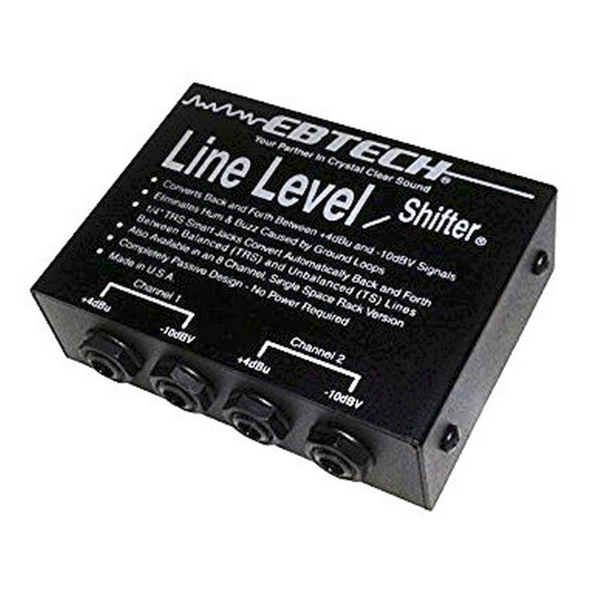 Ebtech LLS-2 2-Channel Line Level Shifter (Used)