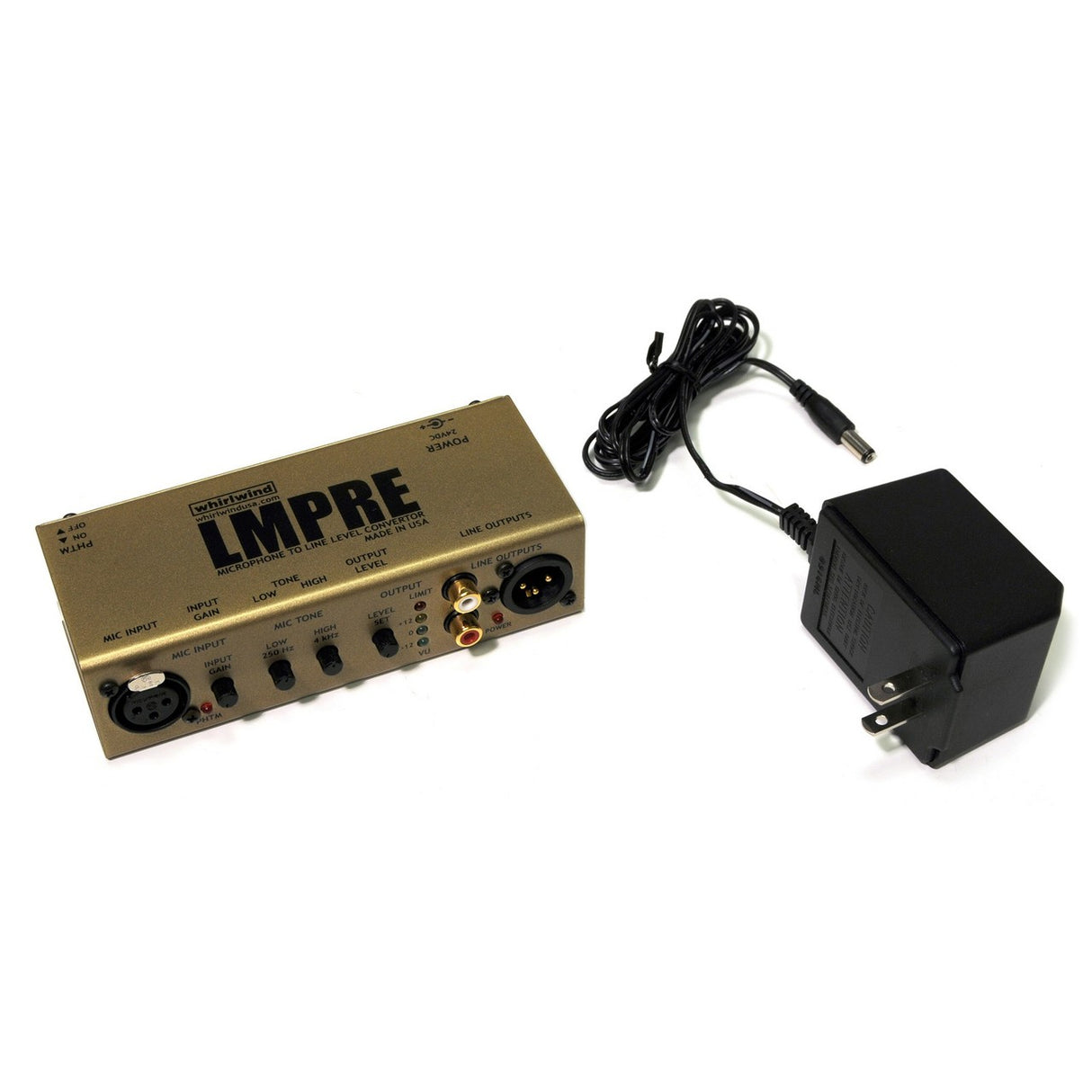 Whirlwind LMPRE Single Channel Microphone Preamplifier