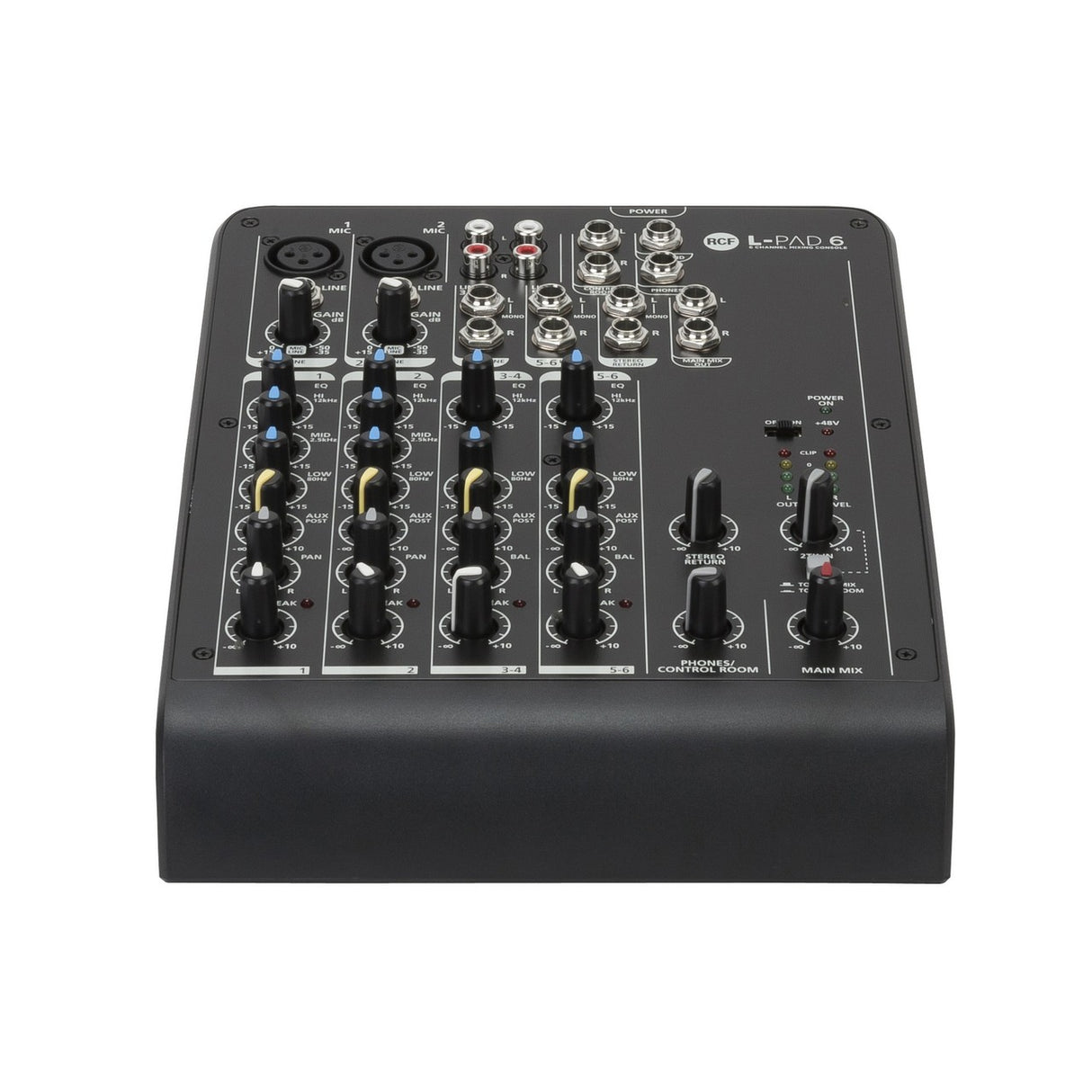 RCF LPAD-6 | 6 Channel Mixing Console
