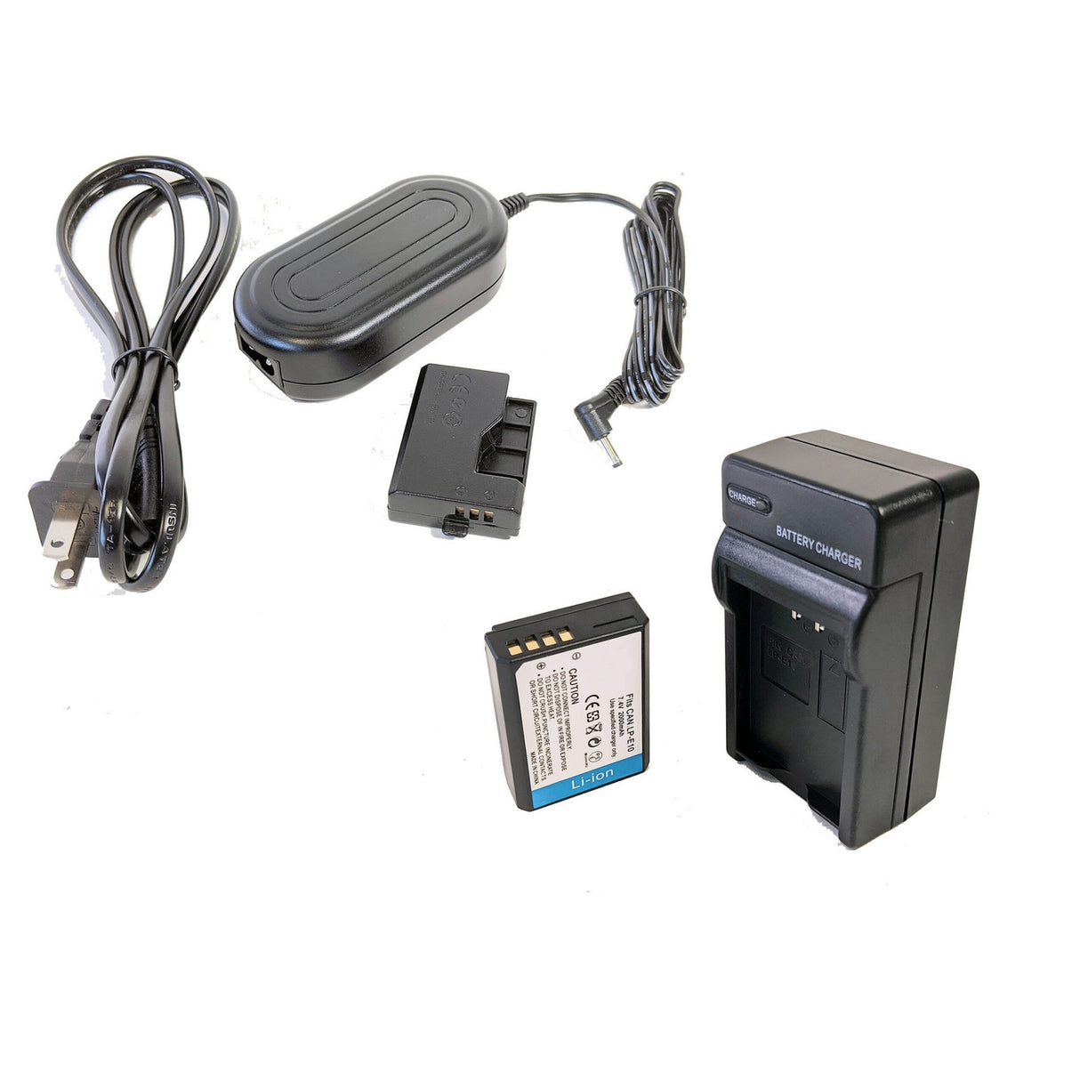 Bescor LPE10PRO LPE10 Style Battery, Charger, Coupler and AC Adapter Kit