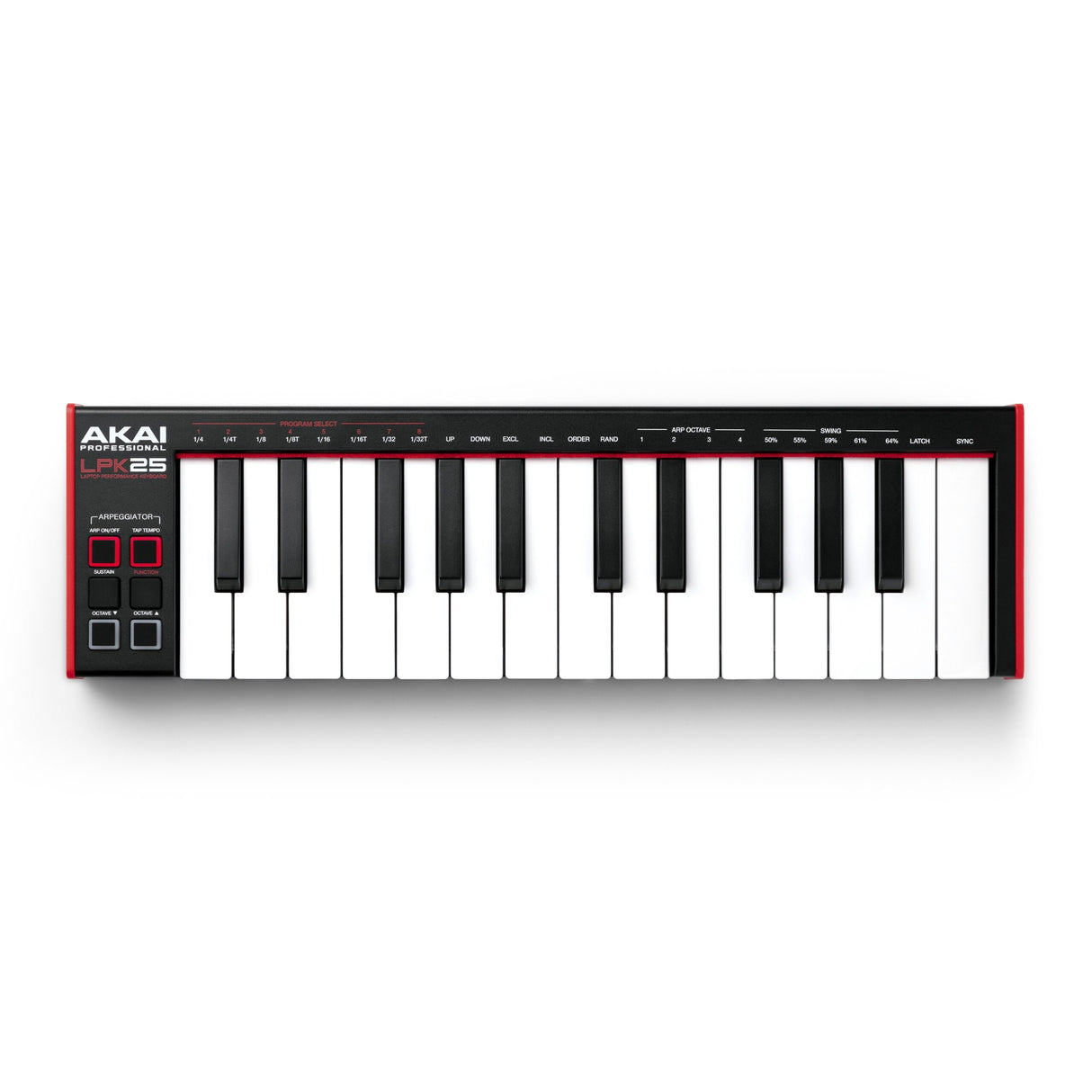 Akai Professional LPK25 mk2 25-Key Laptop Keyboard Controller