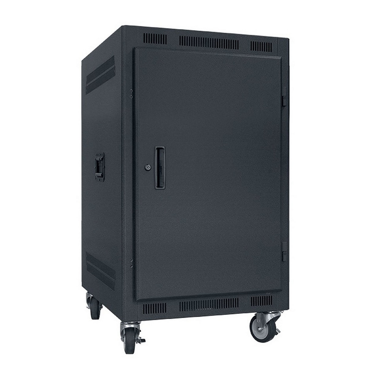 Lowell LPR-1427 14U Portable Rack with Solid Door