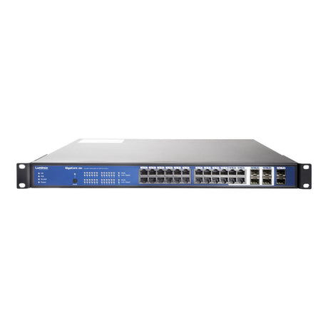 Luminex GigaCore 26i Install 24-Port and 6-SFP Port PoE Gigabit Ethernet Switch