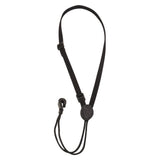 Levy’s 3/8-Inch Wide Black Cotton Classical/ukulele Strap - accessories