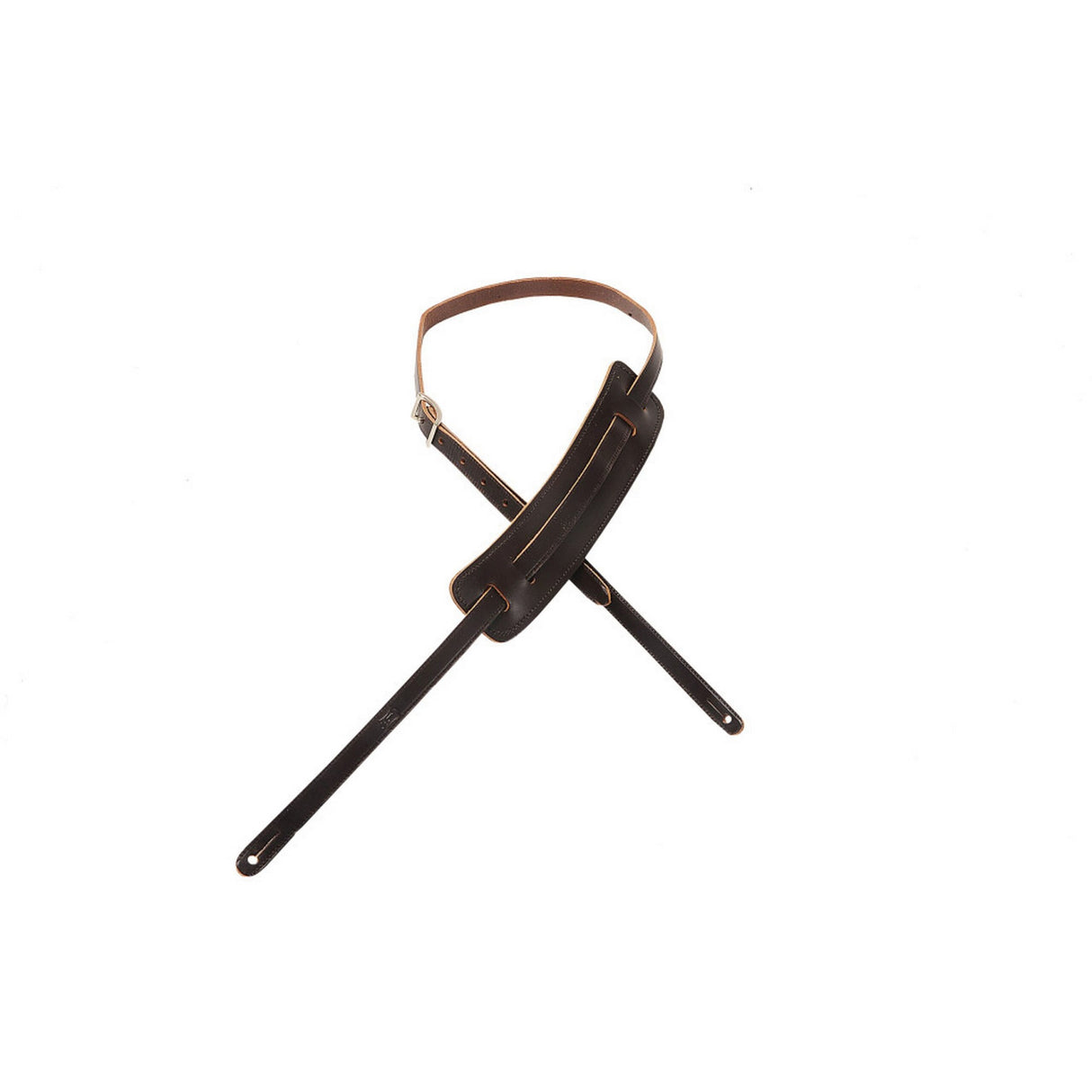 Levy's Classic Skinny Guitar Strap, Dark Brown