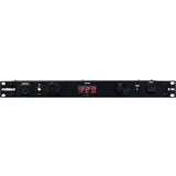 Furman M-8DX | 15A Standard Power Conditioner with Lights and Digital Volt Meter 9 Outlets 1RU 6 Feet Cord