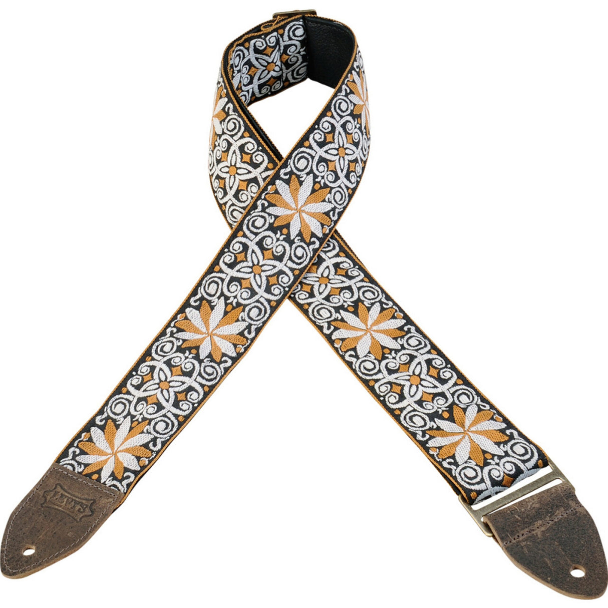 Levy's 2-Inch Wide Jacquard Guitar Strap