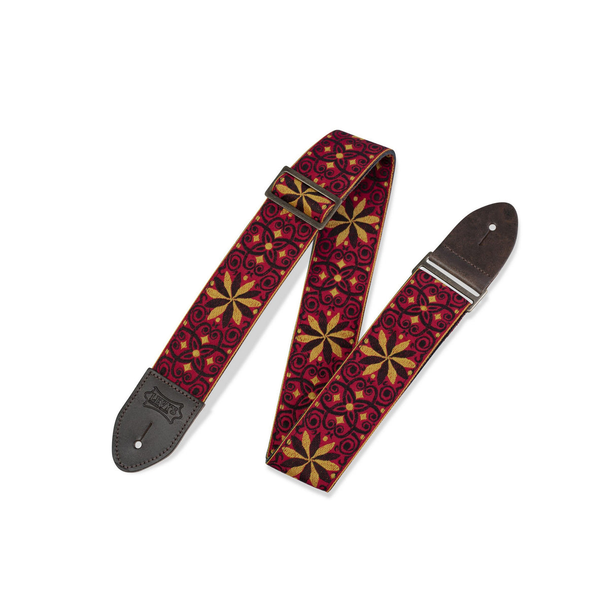 Levy's 2-Inch Wide Jacquard Guitar Strap