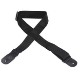 Levy’s Basic Poly Guitar Strap Black - accessories
