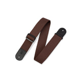 Levy's Basic Poly Guitar Strap, Brown