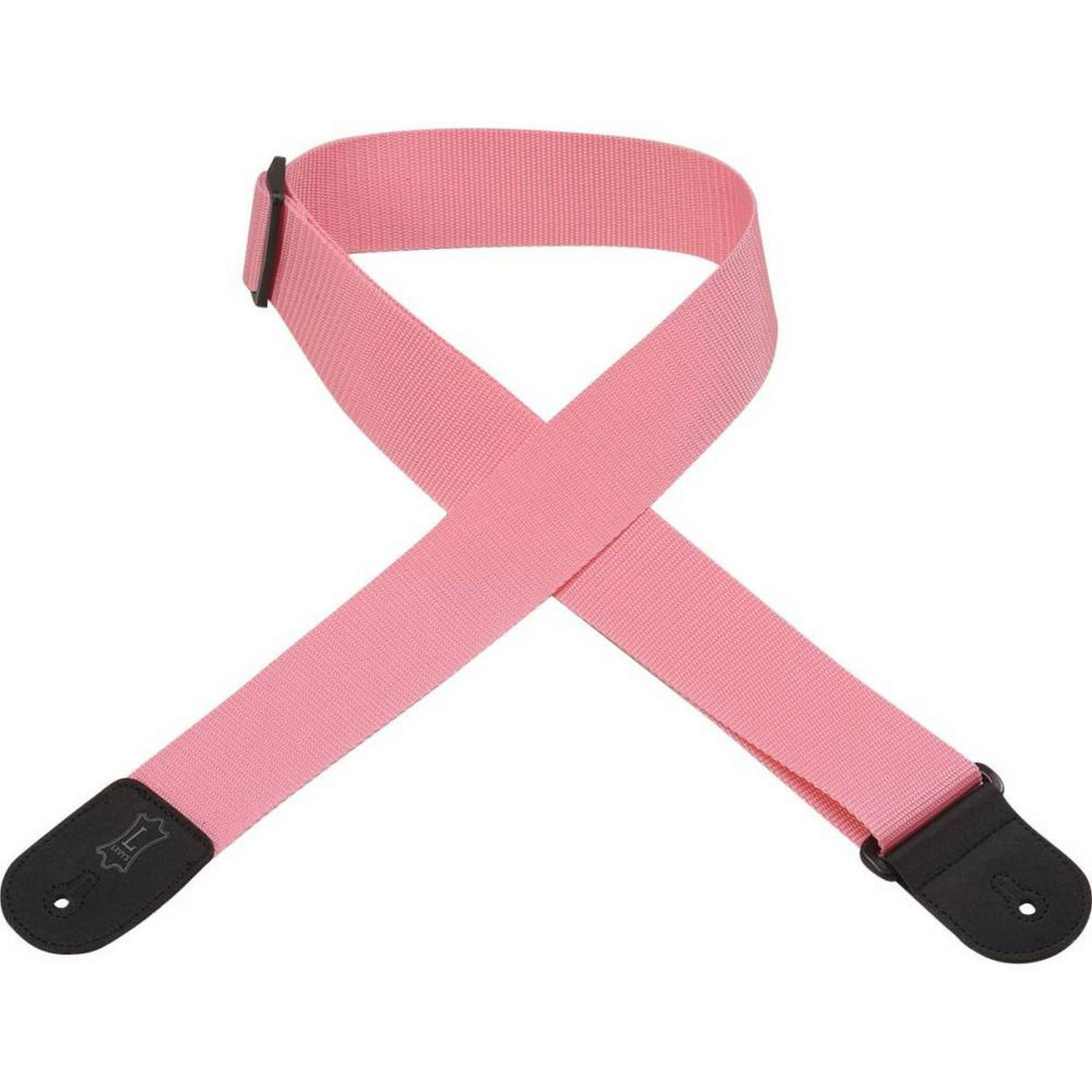 Levy's Basic Poly Guitar Strap, Pink