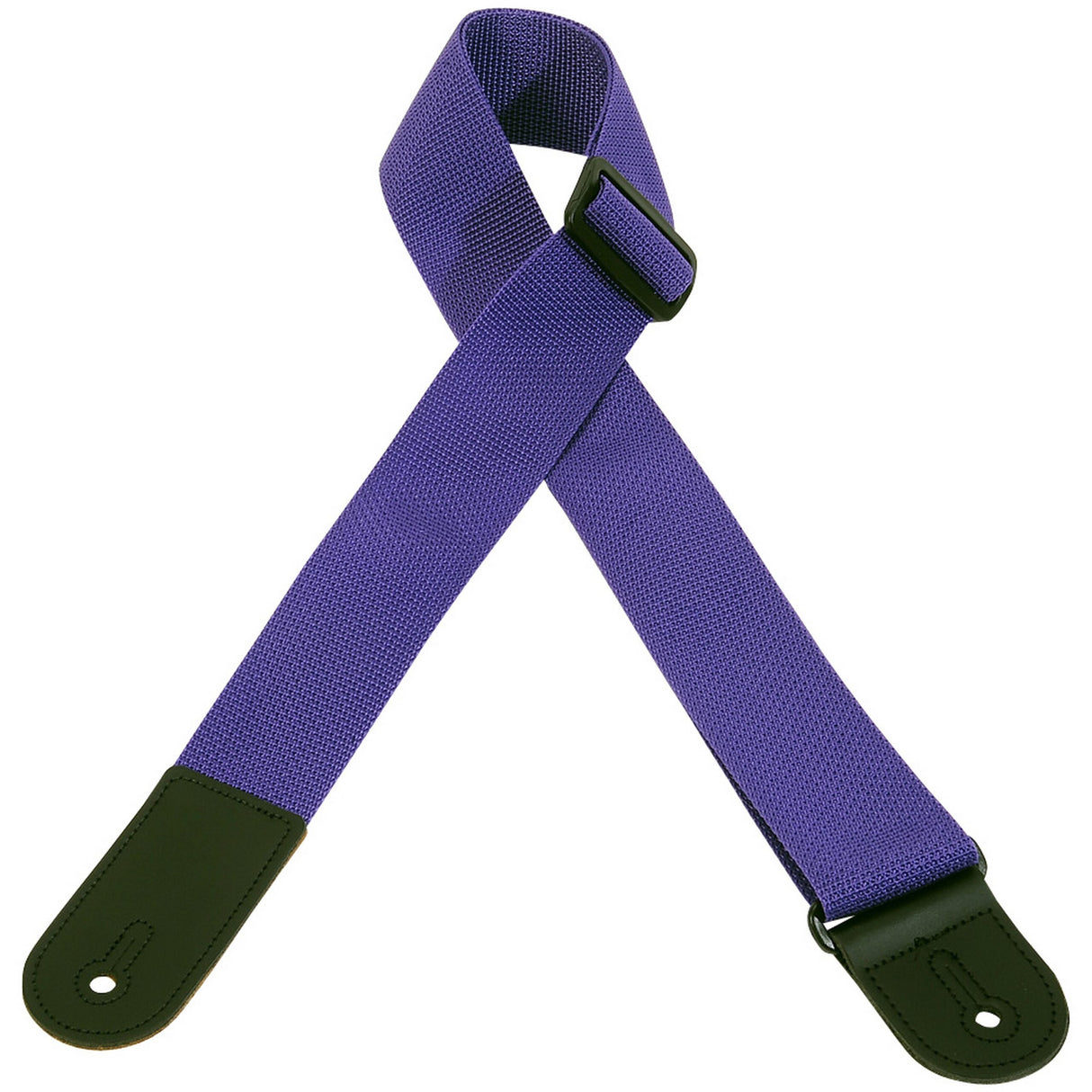 Levy's Basic Poly Guitar Strap, Purple