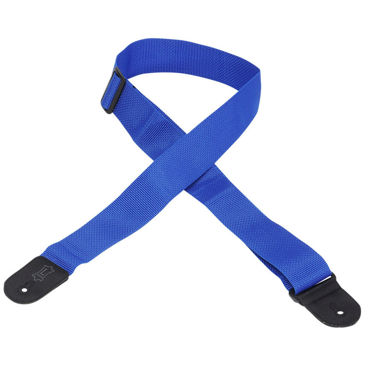 Levy's Basic Poly Guitar Strap, Blue