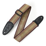 Levy's M8 Style Strap with Thai Motif - Burg