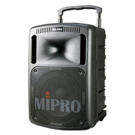 MIPRO MA-808BR2DPM3 267-Watt Portable 2-Way Biamped PA System with 2 Wireless Receivers