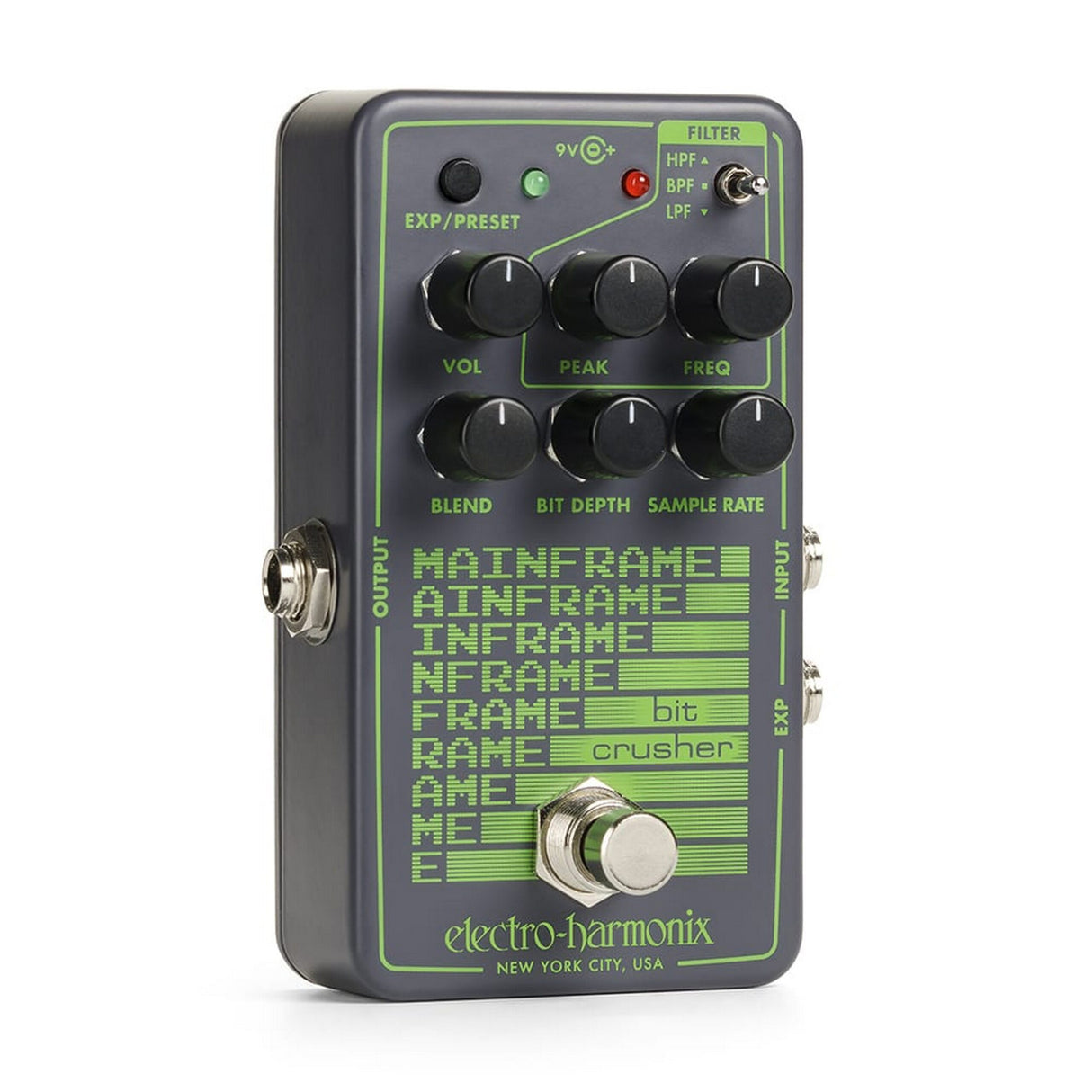 Electro-Harmonix Mainframe Bit Crusher Guitar Effects Pedal